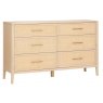 Willis & Gambier Casera 6 Drawer Bedside Chest