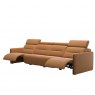 Stressless Stressless Emily 4 Seater Sofa With 2 Powered Recliners Wood Inlay