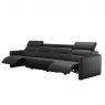 Stressless Stressless Emily 4 Seater Sofa With 2 Powered Recliners Wood Inlay