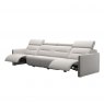 Stressless Stressless Emily 4 Seater Sofa With 2 Powered Recliners Wood Inlay