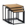 Julian Bowen Julian Bowen Tribeca Nest Of Three Tables
