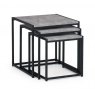Julian Bowen Staten Concrete Nest Of Three Tables
