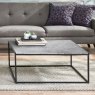Julian Bowen Julian Bowen Staten Concrete Effect Square Coffee Table