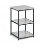 Julian Bowen Julian Bowen Staten Concrete Effect Small Narrow Side Table