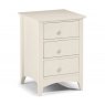 Julian Bowen Cameo 3 Drawer Bedside Chest
