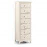 Julian Bowen Cameo 7 Drawer Narrow Chest