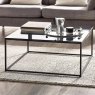 Julian Bowen Chicago Rectangular Coffee Table Smoked Glass