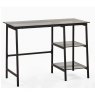 Julian Bowen Julian Bowen Chicago Desk Smoked Glass