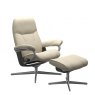 Stressless Stressless Consul Recliner Chair & Footstool (Cross Base) 3 Sizes