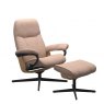 Stressless Stressless Consul Recliner Chair & Footstool (Cross Base) 3 Sizes