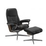 Stressless Stressless Consul Recliner Chair & Footstool (Cross Base) 3 Sizes