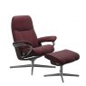 Stressless Stressless Consul Recliner Chair & Footstool (Cross Base) 3 Sizes