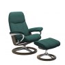 Stressless Stressless Consul Recliner Signature Base Chair & Footstool  3 Sizes