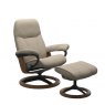 Stressless Stressless Consul Recliner Signature Base Chair & Footstool  3 Sizes