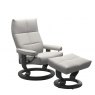 Stressless Stressless David Recliner Chair & Footstool (Classic Base) 3 Sizes