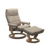 Stressless Stressless David Recliner Chair & Footstool (Classic Base) 3 Sizes