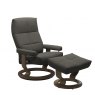 Stressless Stressless David Recliner Chair & Footstool (Classic Base) 3 Sizes