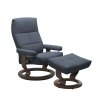 Stressless Stressless David Recliner Chair & Footstool (Classic Base) 3 Sizes