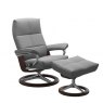 Stressless Stressless David Recliner Chair & Footstool (Signature Base) 3 Sizes