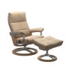 Stressless Stressless David Recliner Chair & Footstool (Signature Base) 3 Sizes