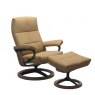 Stressless Stressless David Recliner Chair & Footstool (Signature Base) 3 Sizes