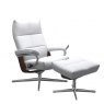 Stressless Stressless David Recliner Chair & Footstool (Cross Base) 3 Sizes