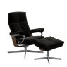 Stressless Stressless David Recliner Chair & Footstool (Cross Base) 3 Sizes