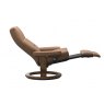 Stressless Stressless David Recliner Chair & Footstool Powered Leg & Back