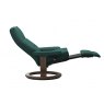Stressless Stressless David Recliner Chair & Footstool Powered Leg & Back