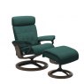 Stressless Stressless Erik Signature Base Recliner Chair & Footstool 3 Sizes