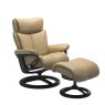 Stressless Magic Signature Base Recliner Chair & Footstool 3 Sizes