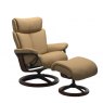 Stressless Magic Signature Base Recliner Chair & Footstool 3 Sizes