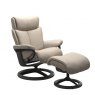 Stressless Stressless Magic Signature Base Recliner Chair & Footstool 3 Sizes