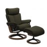 Stressless Stressless Magic Signature Base Recliner Chair & Footstool 3 Sizes