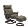 Stressless Stressless Magic Signature Base Recliner Chair & Footstool 3 Sizes