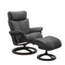 Stressless Stressless Magic Signature Base Recliner Chair & Footstool 3 Sizes