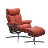 Stressless Stressless Magic Cross Base Recliner Chair & Footstool 3 Sizes