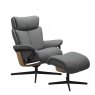 Stressless Stressless Magic Cross Base Recliner Chair & Footstool 3 Sizes