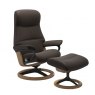 Stressless Stressless Philip Signature Base Recliner Chair & Footstool 2 Sizes