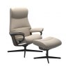 Stressless Stressless Philip Cross Base Recliner Chair & Footstool 2 Sizes