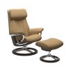 Stressless Stressless Paul Signature Base Recliner Chair & Footstool 2 Sizes