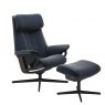 Stressless Stressless Paul Cross Base Recliner Chair & Footstool 2 Sizes