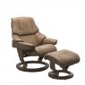 Stressless Stressless Reno Classic Base Recliner Chair & Footstool 3 Sizes