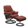 Stressless Stressless Reno Signature Base Recliner Chair & Footstool 3 Sizes
