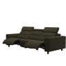 Stressless Stressless Emily 3 Seater Sofa With 3 Powered Recliners & Wide Arms