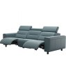Stressless Stressless Emily 3 Seater Sofa With 3 Powered Recliners & Wide Arms