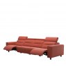 Stressless Stressless Emily 4 Seater Sofa With 2 Powered Recliners & Wide Arms
