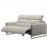 Stressless Stressless Emily 2 Seater Sofa With 2 Powered Recliners Steel Legs