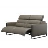 Stressless Stressless Emily 2 Seater Sofa With 2 Powered Recliners Steel Legs