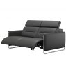 Stressless Stressless Emily 2 Seater Sofa With 2 Powered Recliners Steel Legs